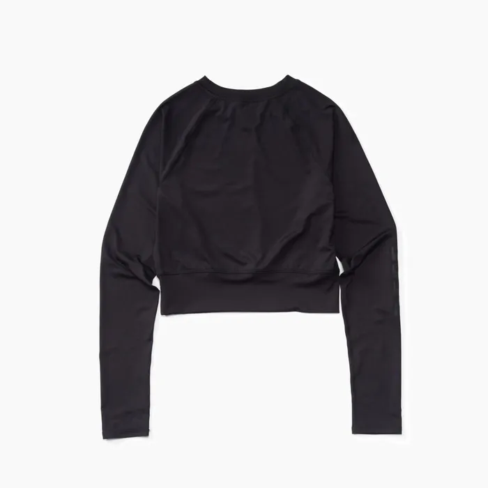 Reef Crest Crop Long Sleeve Surf Shirt Caviar Women Sets Reef Crest Crop Long Sleeve Surf Shirt Caviar Women Sets