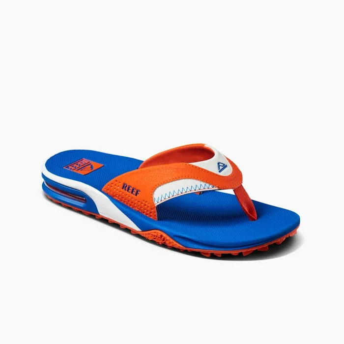 Reef Fanning Pregame Orangeblue Men Sandals Reef Fanning Pregame Orangeblue Men Sandals