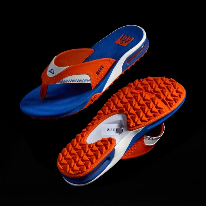 Reef Fanning Pregame Orangeblue Men Sandals Reef Fanning Pregame Orangeblue Men Sandals