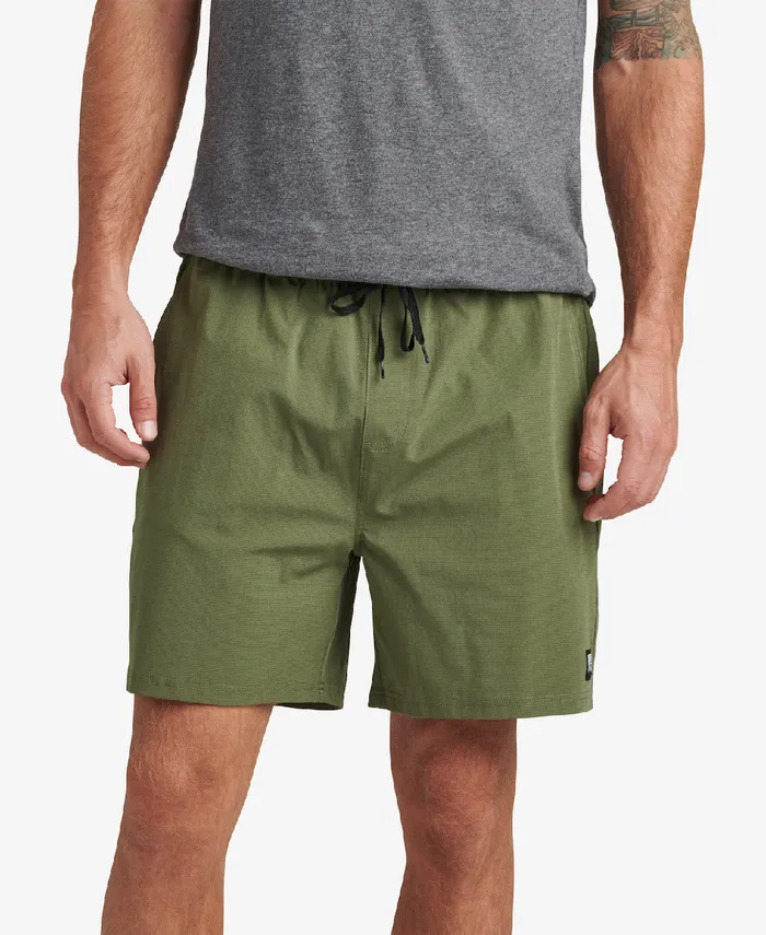 Reef Fields 17 Elastic Waist Walk Short Olivine Men Shorts Boardshorts and Pants Reef Fields 17 Elastic Waist Walk Short Olivine Men Shorts Boardshorts and Pants