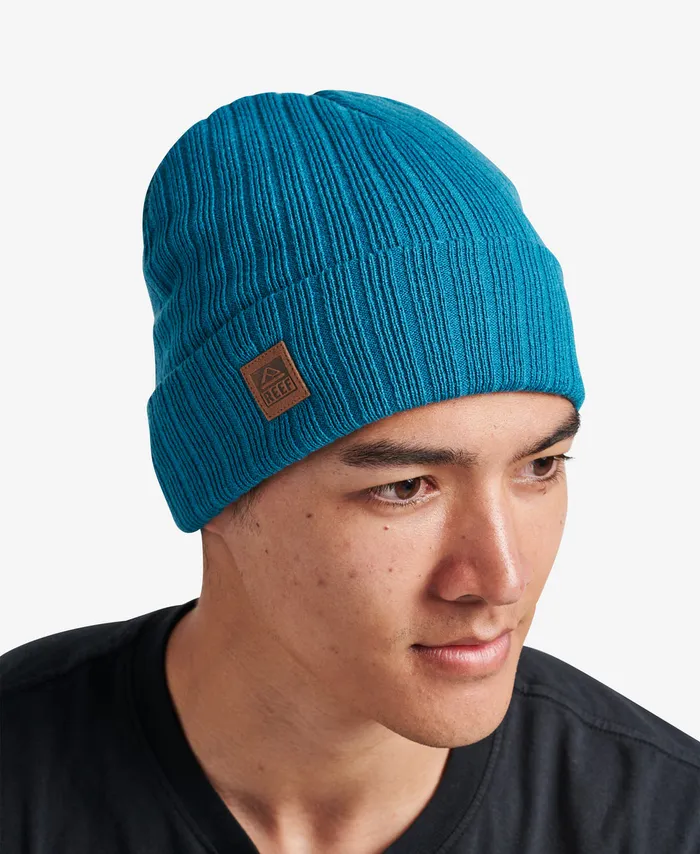 Reef Jenks Cuff Beanie Biscay Bay Men Hats and Beanies Reef Jenks Cuff Beanie Biscay Bay Men Hats and Beanies