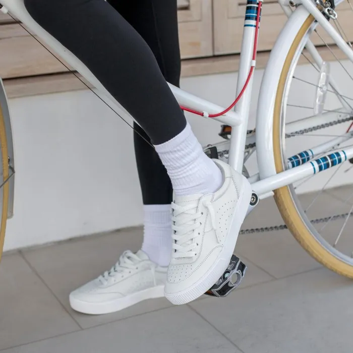 Reef Lay Day Seas White Leather Women Shoes Reef Lay Day Seas White Leather Women Shoes
