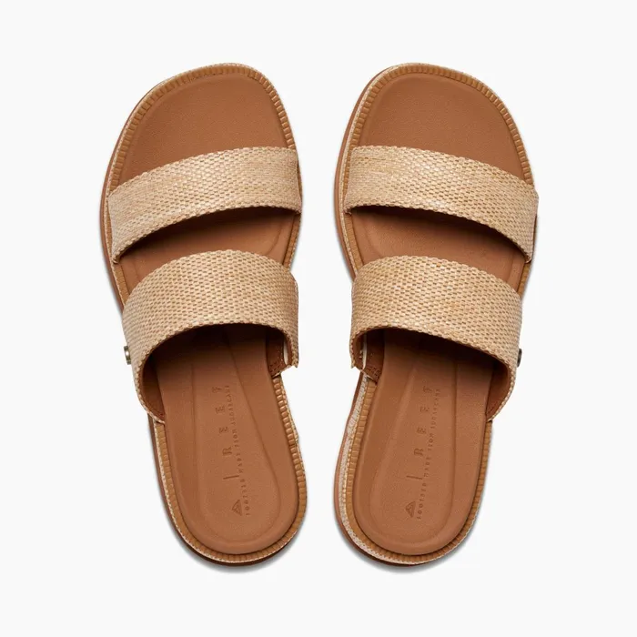 Reef Lofty Lux Hi Tan Raffia Women Sandals Reef Lofty Lux Hi Tan Raffia Women Sandals