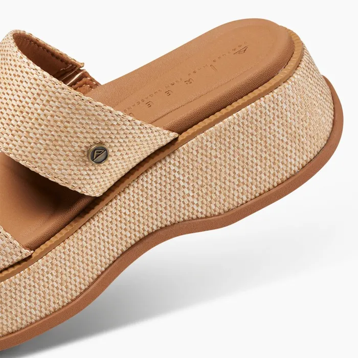 Reef Lofty Lux Hi Tan Raffia Women Sandals Reef Lofty Lux Hi Tan Raffia Women Sandals