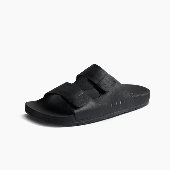 Reef Ojai Two Bar Black Men Slides Reef Ojai Two Bar Black Men Slides