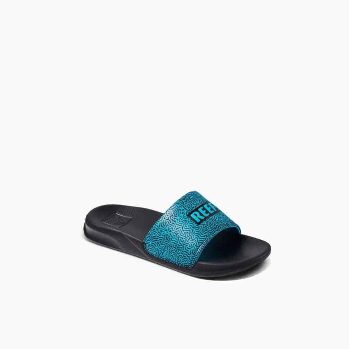 Reef One Slide Blue Coral Kids 58 Years Reef One Slide Blue Coral Kids 58 Years