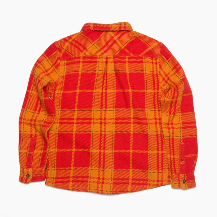 Reef Orson Long Sleeve Woven Shirt Chili Men Outerwear Reef Orson Long Sleeve Woven Shirt Chili Men Outerwear