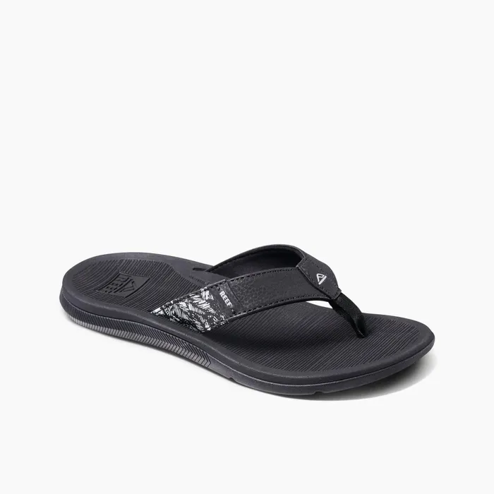 Reef Santa Ana Blackwhite Women Flip Flops Reef Santa Ana Blackwhite Women Flip Flops