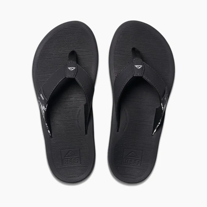 Reef Santa Ana Blackwhite Women Flip Flops Reef Santa Ana Blackwhite Women Flip Flops