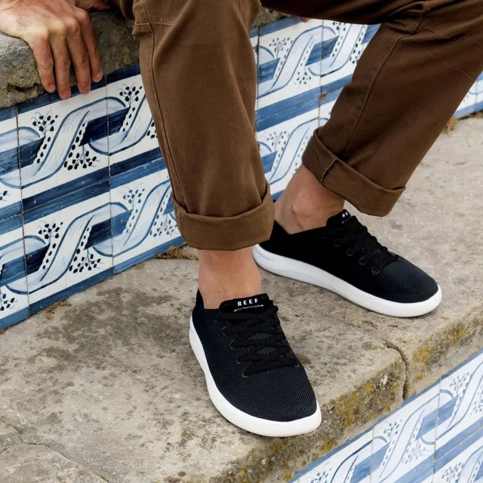 Reef Swellsole Neptune Black Men Shoes Reef Swellsole Neptune Black Men Shoes