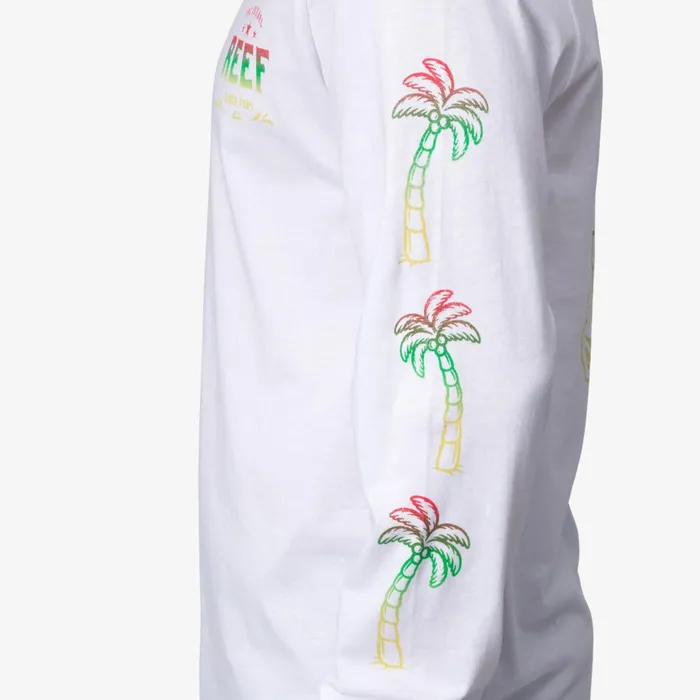 Reef Tour Long Sleeve Tee Bright White Men Shirts and TShirts Reef Tour Long Sleeve Tee Bright White Men Shirts and TShirts