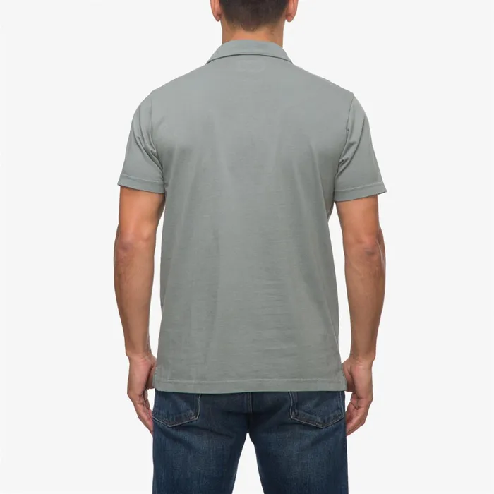 Reef Walker Short Sleeve Polo Chinois Green Men Shirts and TShirts Reef Walker Short Sleeve Polo Chinois Green Men Shirts and TShirts