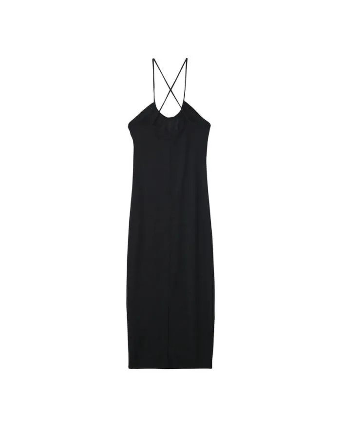 ROBE LONGUE NOIR MILA Shop Grace and Mila Long Dresses