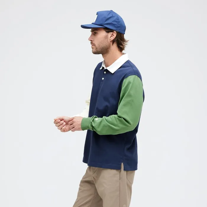 Rugby Long Sleeve Tee Darknavy Men Stance Shirts and Tees