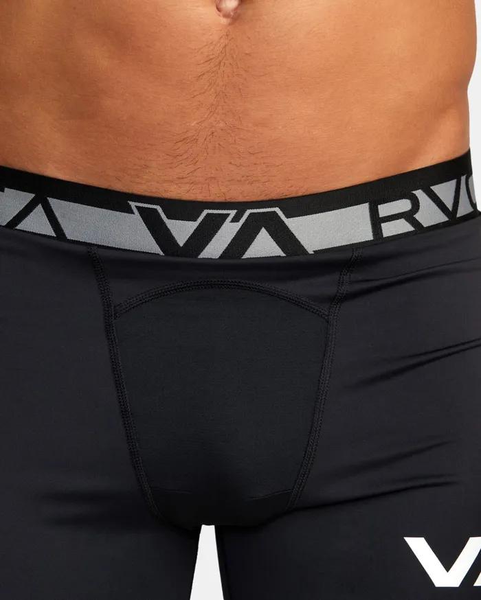RVCA Athletic Shorts Compression Training Shorts Black 8211 Men