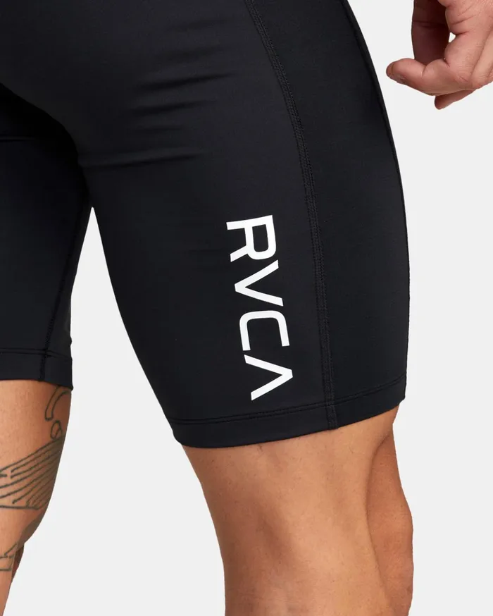 RVCA Athletic Shorts Compression Training Shorts Black 8211 Men