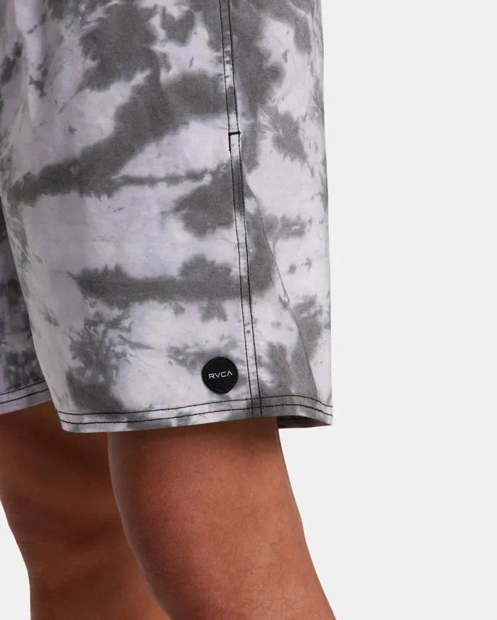 RVCA Boardshorts Manic Elastic Waist Black 8211 Men