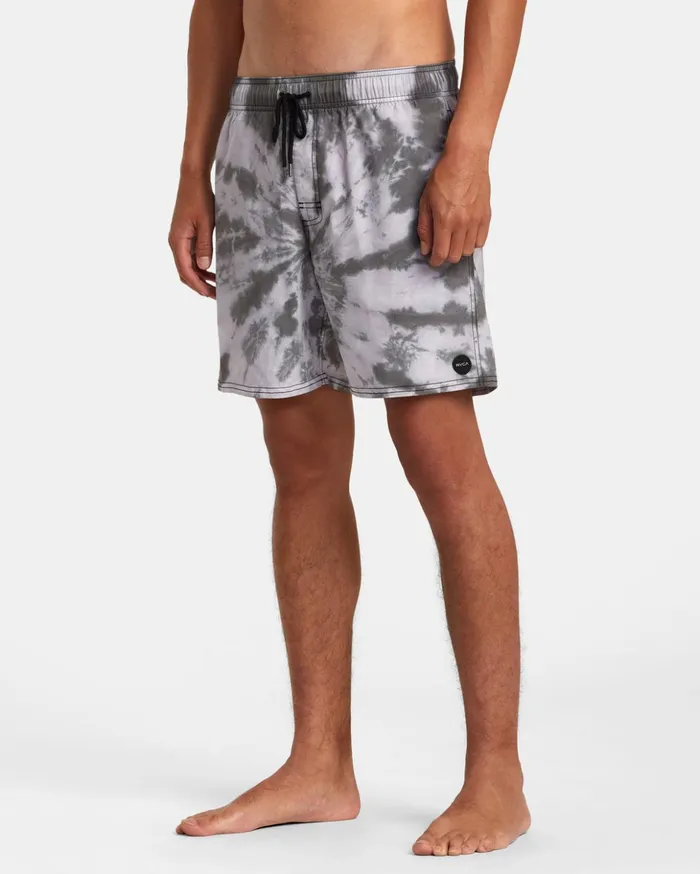 RVCA Boardshorts Manic Elastic Waist Black 8211 Men