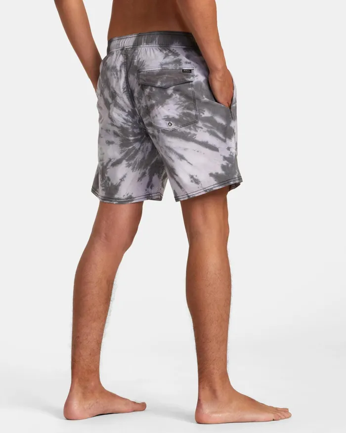 RVCA Boardshorts Manic Elastic Waist Black 8211 Men