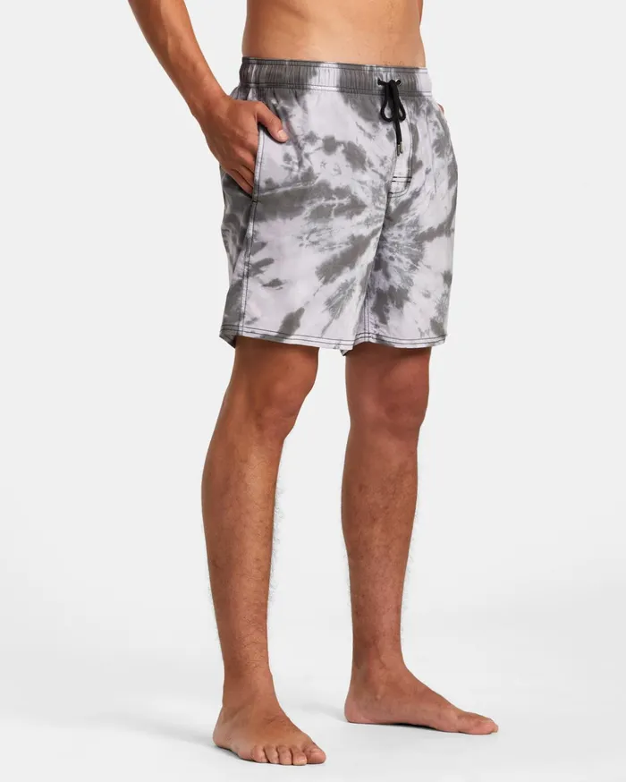 RVCA Boardshorts Manic Elastic Waist Black 8211 Men
