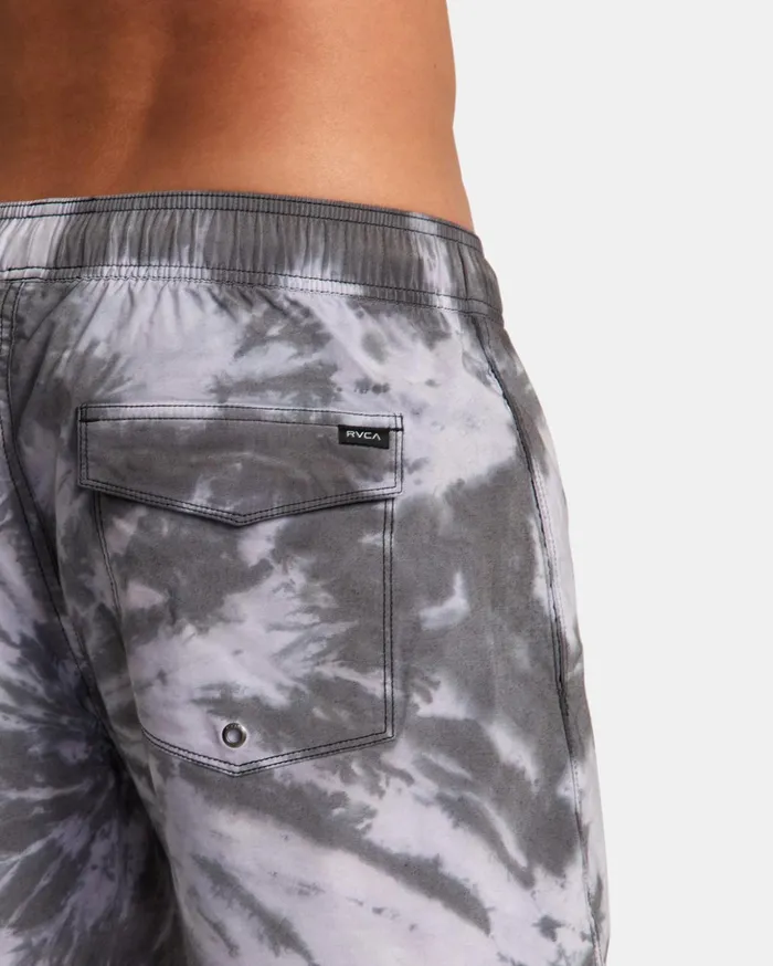 RVCA Boardshorts Manic Elastic Waist Black 8211 Men