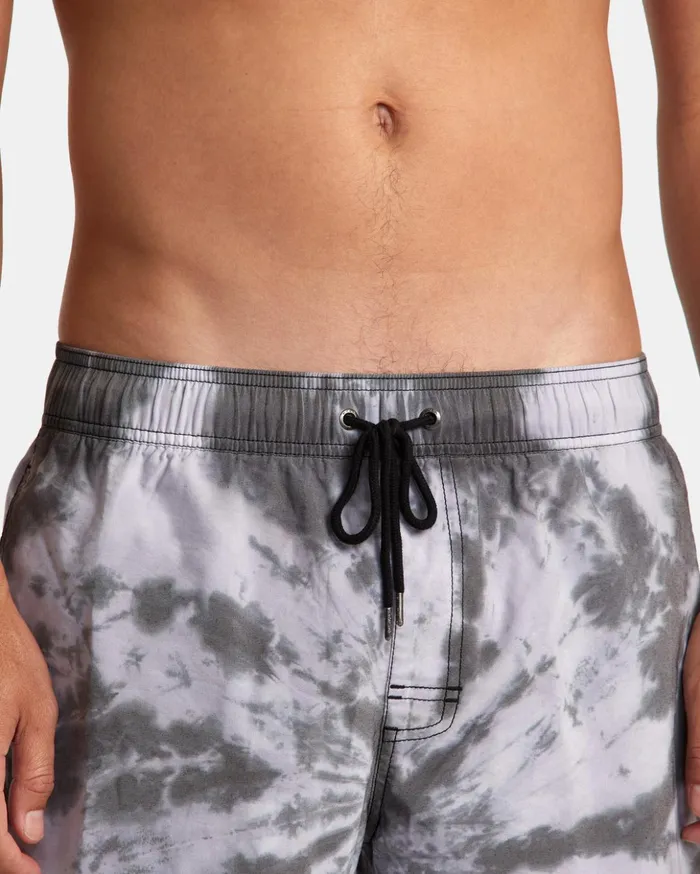 RVCA Boardshorts Manic Elastic Waist Black 8211 Men