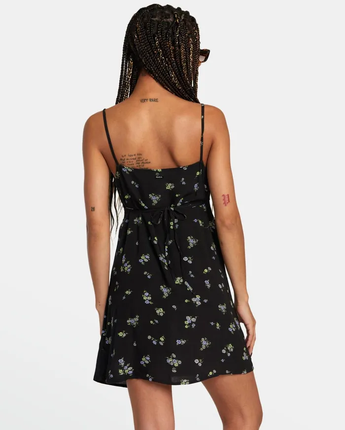 RVCA Dresses Rompers Hillside Mini Dress Rvca Black 8211 Women
