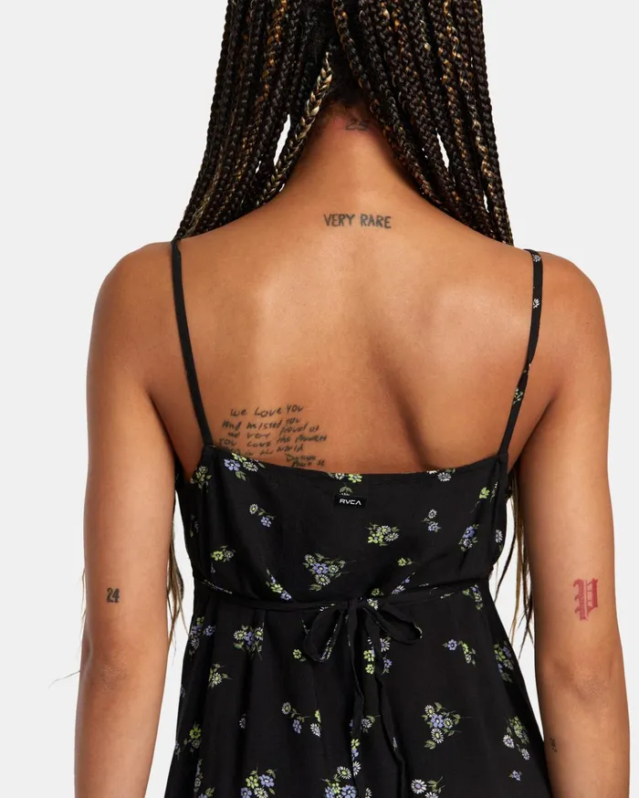 RVCA Dresses Rompers Hillside Mini Dress Rvca Black 8211 Women
