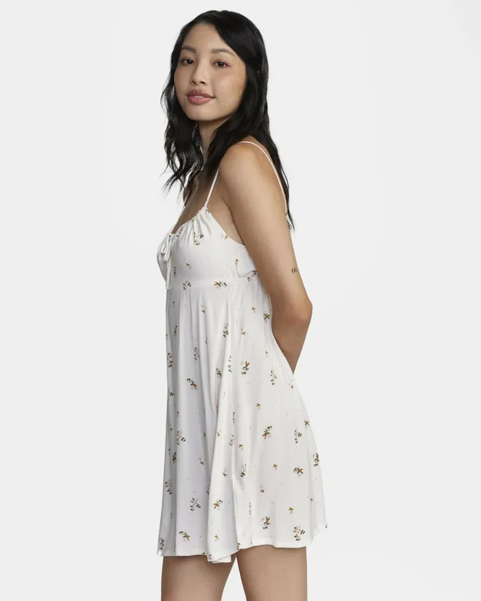 RVCA Dresses Rompers Overtime Sun Dress Cloud 8211 Women
