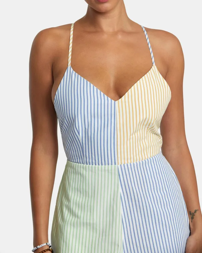 RVCA Dresses Rompers Saturday Romper Multi 8211 Women