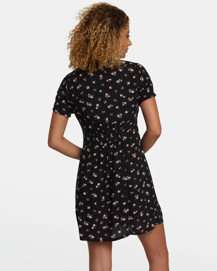 RVCA Dresses Rompers Understated Rose Namajunas Mini Dress Rvca Black 8211 Women RVCA Dresses Rompers Understated Rose Namajunas Mini Dress Rvca Black 8211 Women