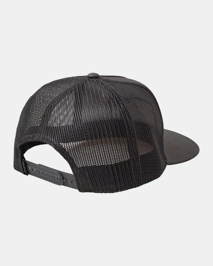 RVCA Hats Beanies Boy039s All Terrain Trucker Hat Charcoal 8211 Boys