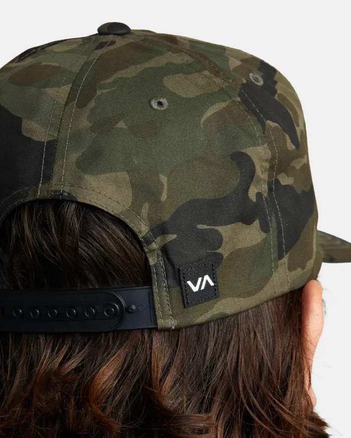 RVCA Hats Beanies Commonwealth Snapback Hat Camo 8211 Men