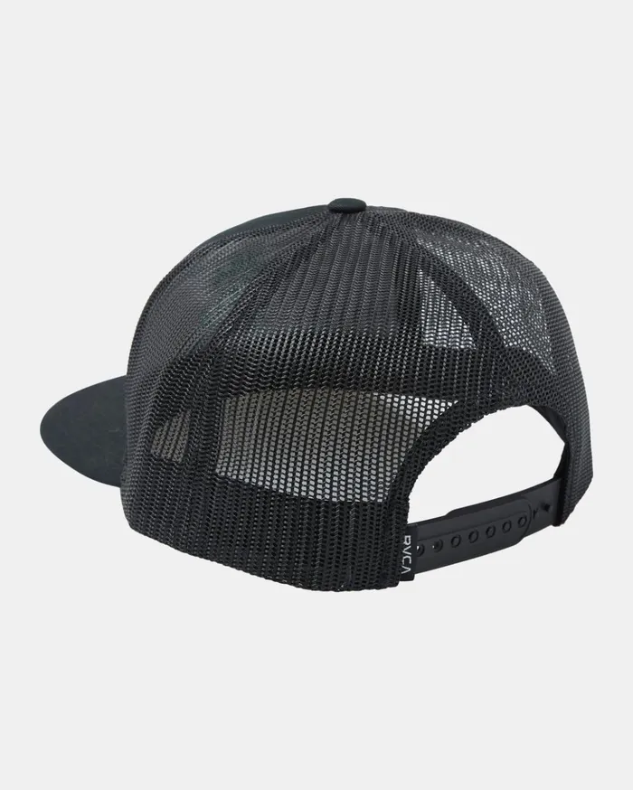 RVCA Hats Beanies Pair O Dice Trucker Hat Black 8211 Men
