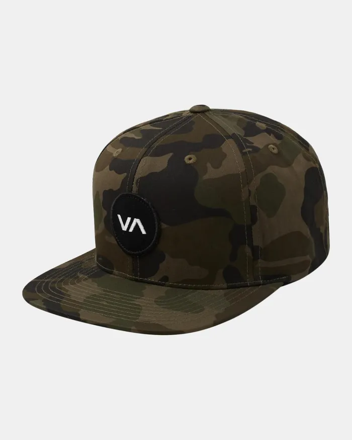 RVCA Hats Beanies VA Patch Snapback Hat Camo 8211 Men