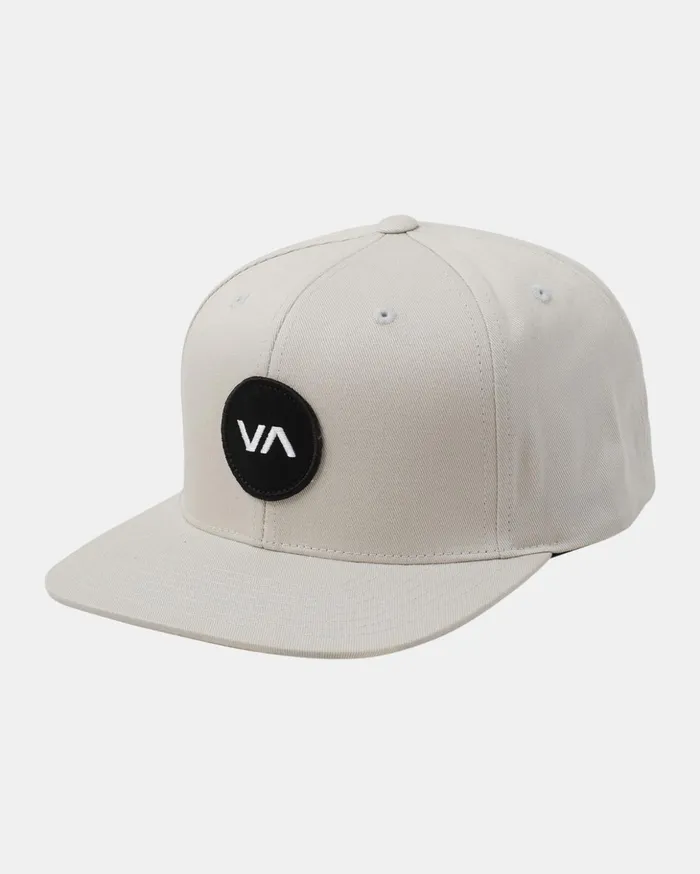 RVCA Hats Beanies VA Patch Snapback Hat Smoke 8211 Men