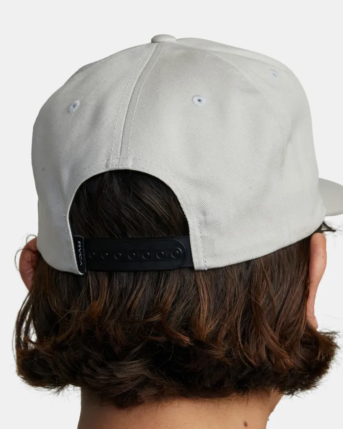 RVCA Hats Beanies VA Patch Snapback Hat Smoke 8211 Men