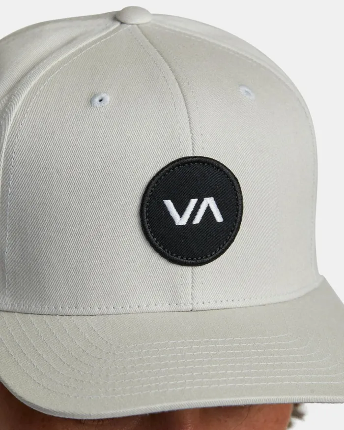 RVCA Hats Beanies VA Patch Snapback Hat Smoke 8211 Men