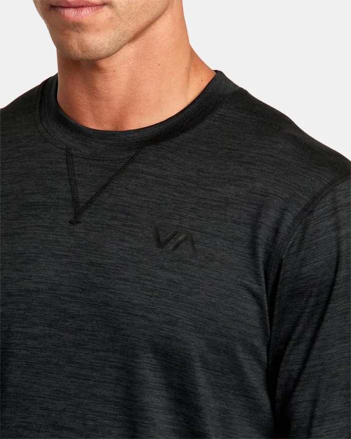 RVCA Hoodies Sweatshirts CAble Crewneck Sweater Black 8211 Men