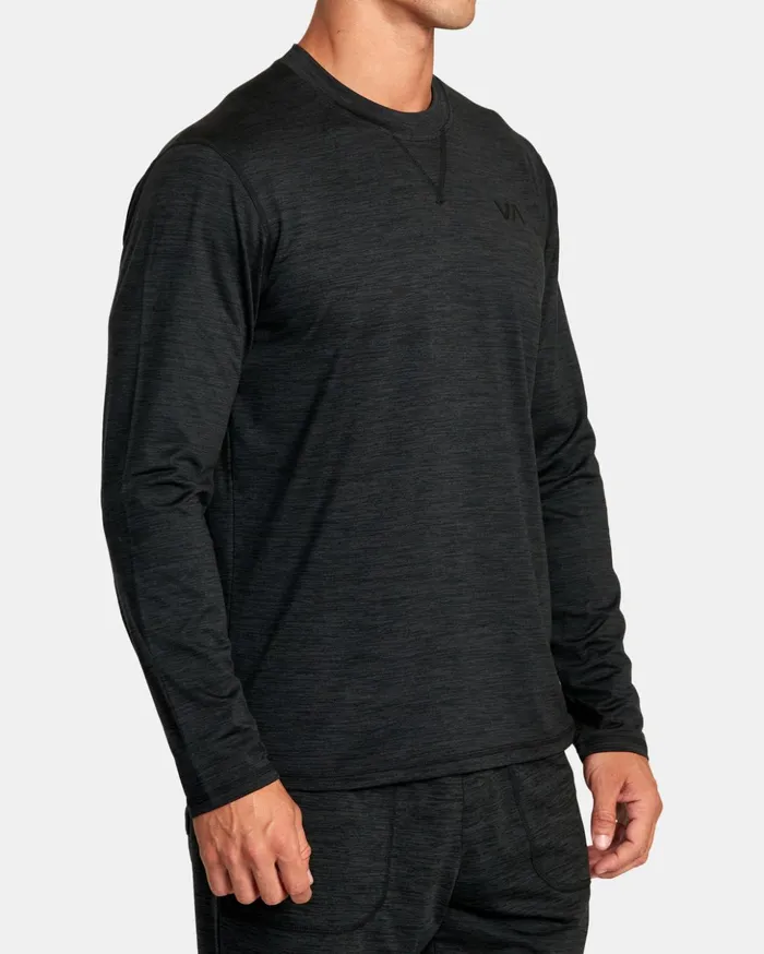 RVCA Hoodies Sweatshirts CAble Crewneck Sweater Black 8211 Men