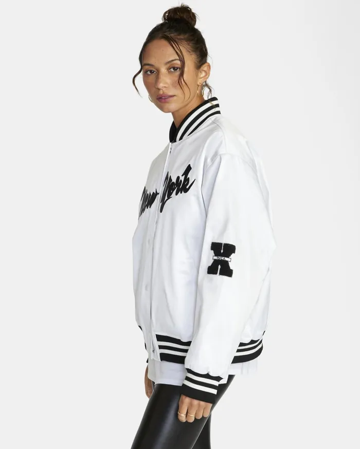 RVCA Jackets Stopper Jacket Whisper White 8211 Women