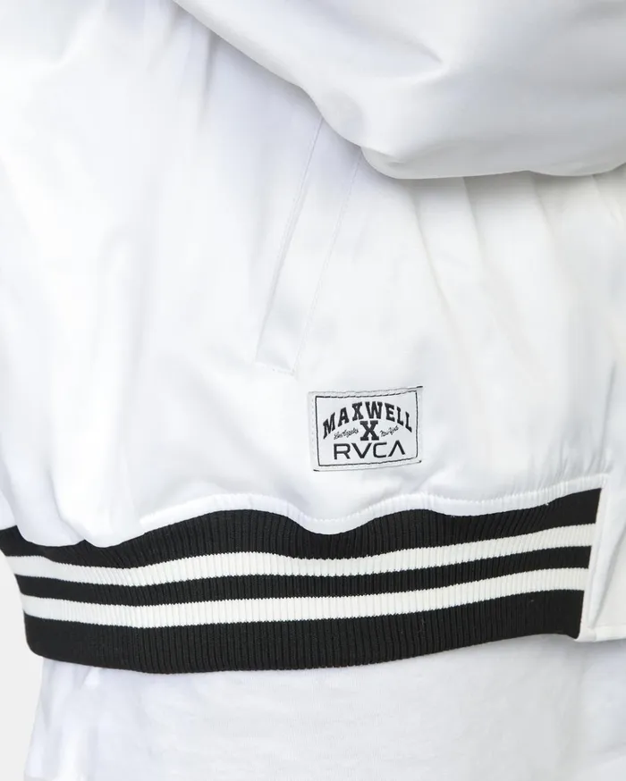 RVCA Jackets Stopper Jacket Whisper White 8211 Women