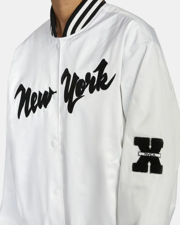 RVCA Jackets Stopper Jacket Whisper White 8211 Women