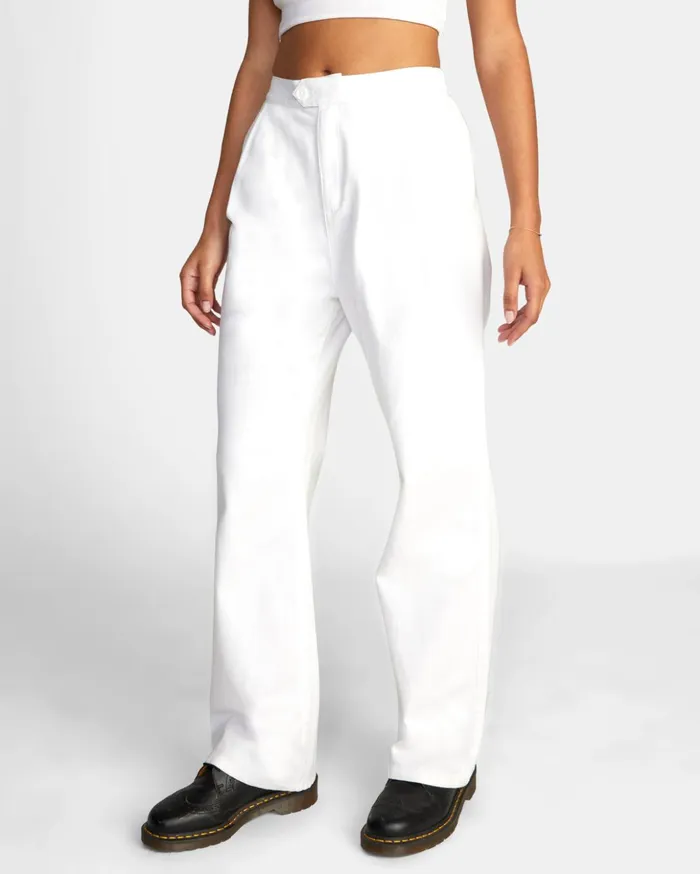 RVCA Pants Pepa Woven Pants Whisper White 8211 Women
