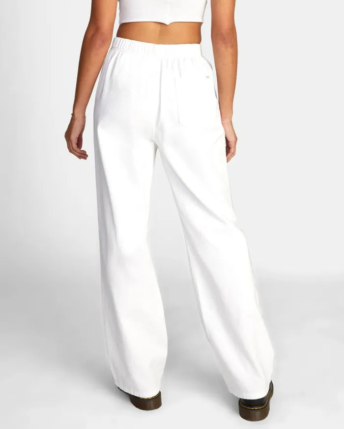 RVCA Pants Pepa Woven Pants Whisper White 8211 Women