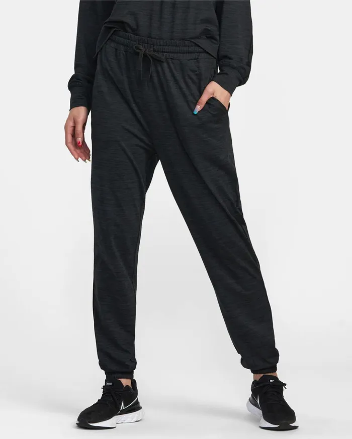 RVCA Pants VA Sport CAble Joggers Black 8211 Women