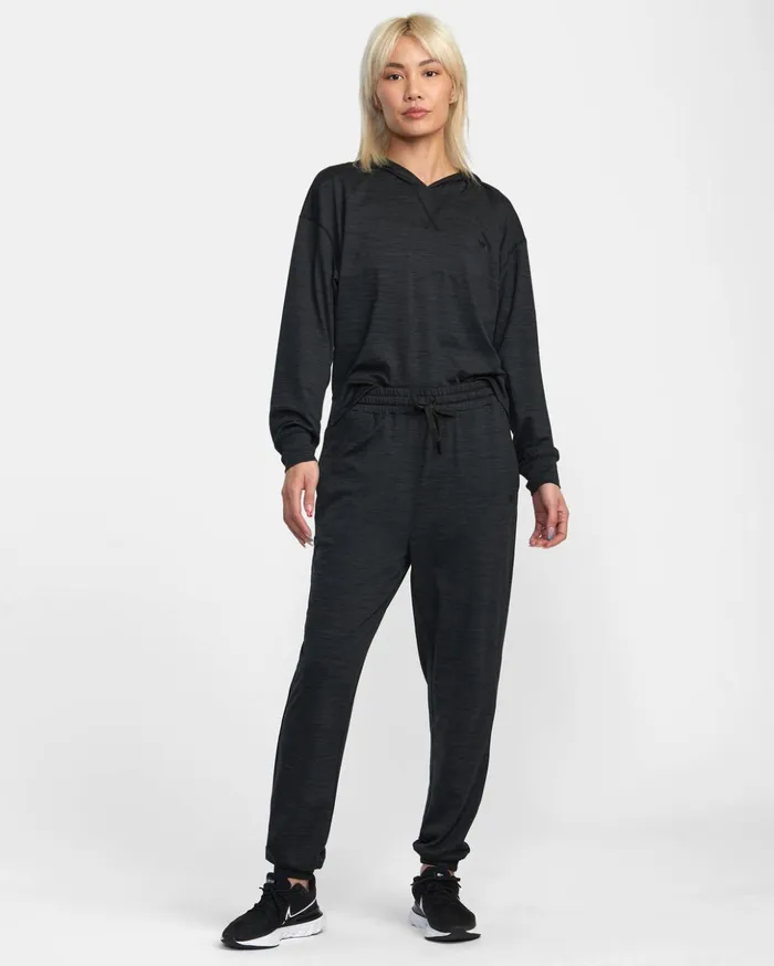 RVCA Pants VA Sport CAble Joggers Black 8211 Women