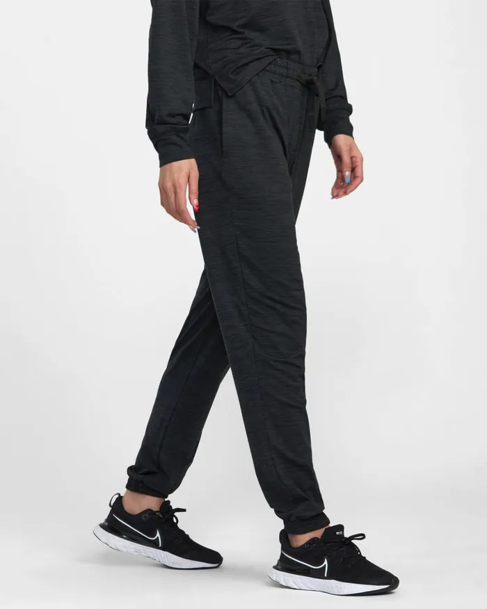 RVCA Pants VA Sport CAble Joggers Black 8211 Women