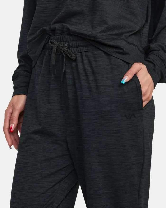 RVCA Pants VA Sport CAble Joggers Black 8211 Women