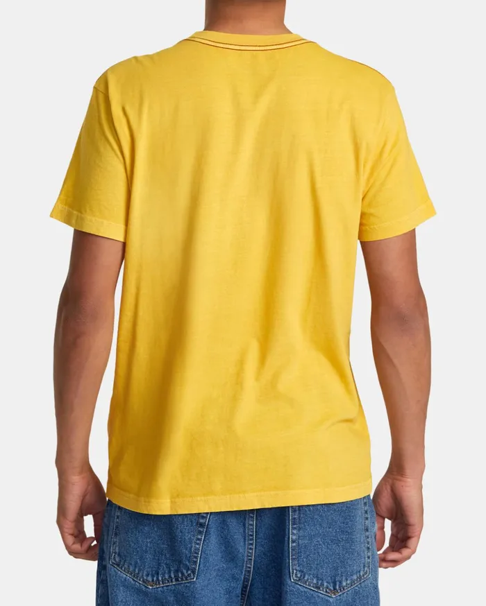 RVCA Short Sleeves PTC II Pigment Tee Bamboo 8211 Men